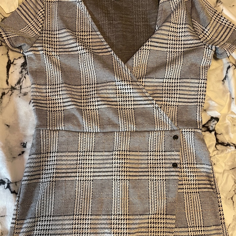 Striped  romper that looks like a dress